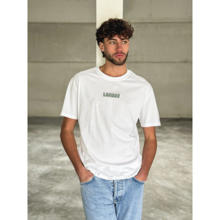 T-shirt London - Blanc