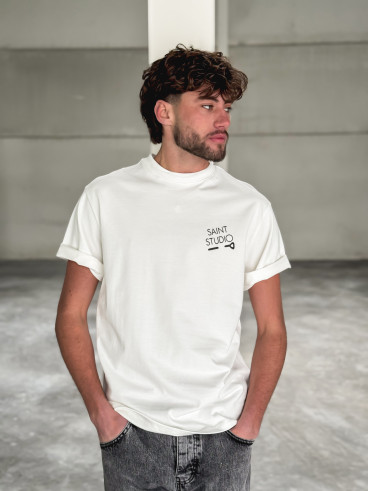 T-shirt Emilio - Blanc