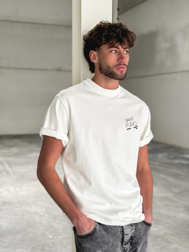 T-shirt Emilio - Blanc