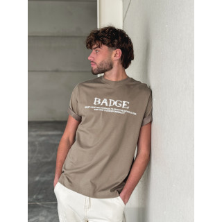 T-shirt "BADGE" - Kaki