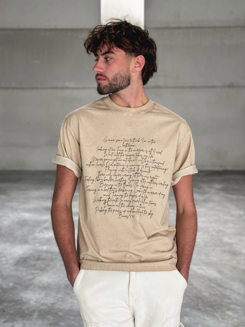 T-shirt Edmon - Beige