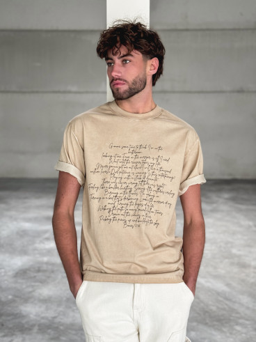 T-shirt Edmon - Beige