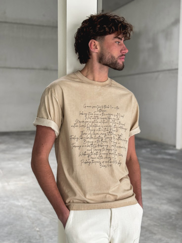 T-shirt Edmon - Beige