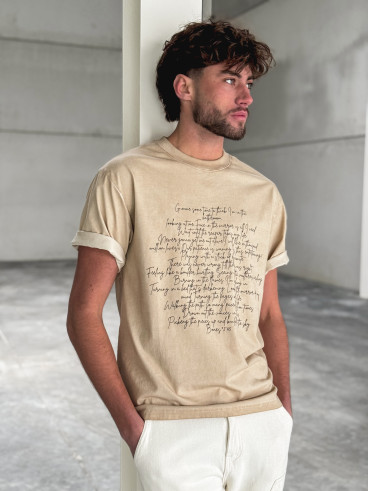 T-shirt Edmon - Beige