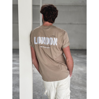 T-shirt London - Taupe