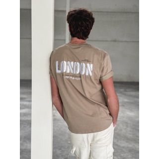 T-shirt London - Taupe