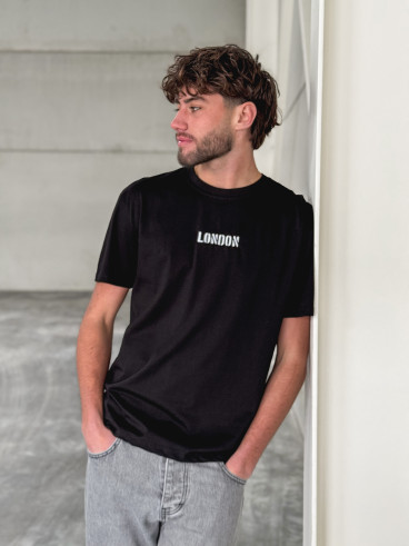 T-shirt London - Noir