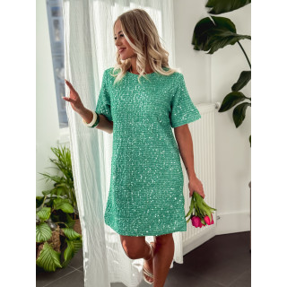 Robe courte Halana - Vert