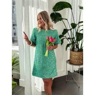 Robe courte Halana - Vert