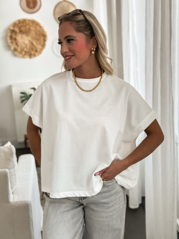 Blouse Ava - Blanc