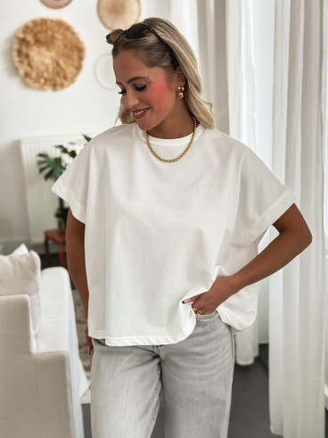 Blouse Ava - Blanc