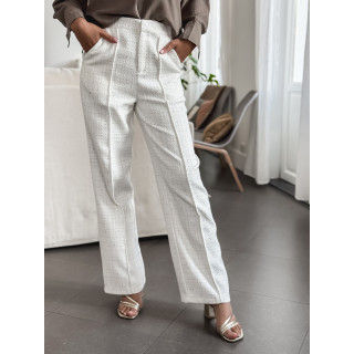 Pantalon Camélia - Ecru/Doré