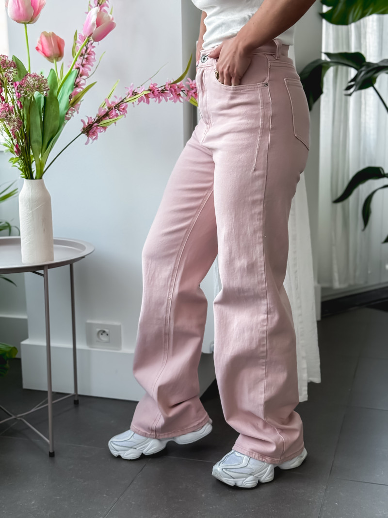 Jeans Océlia - Rose