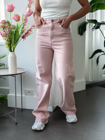 Jeans Océlia - Rose