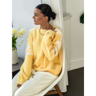 Pull Céleste - Jaune