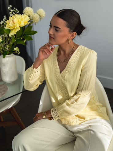 Blouse Katelyne - Jaune