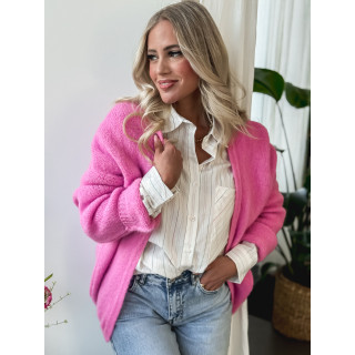 Gilet Dalia - Rose pourpre