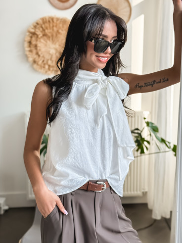 Blouse Anastasie - Blanc