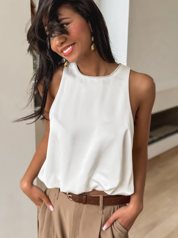 Blouse Véronique - Blanc