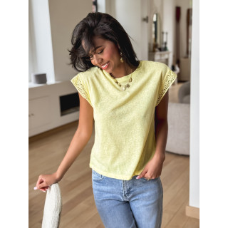 T-shirt Auréla - Jaune