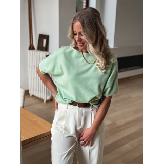 Pull manches courtes Alyssa - Vert