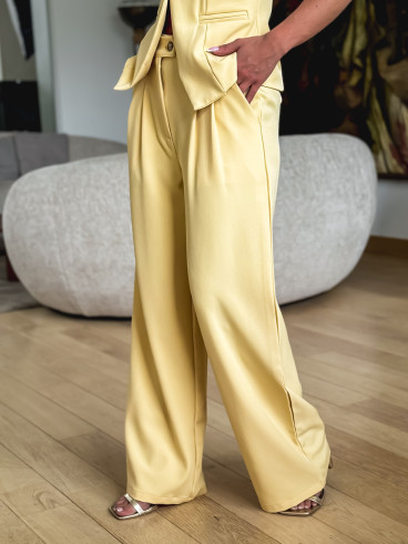 Pantalon Alexane - Jaune