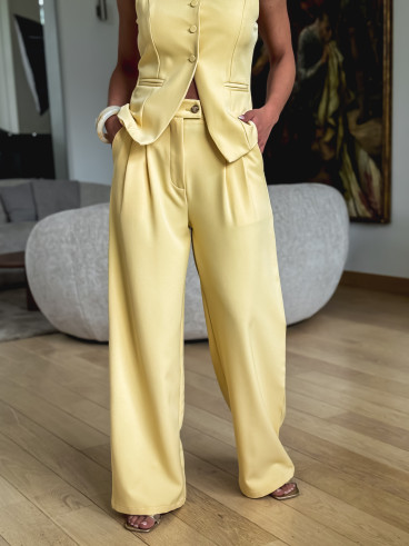 Pantalon Alexane - Jaune