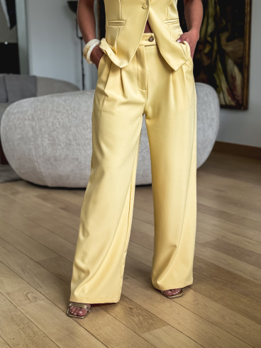 Pantalon Alexane - Jaune