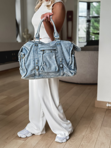 Sac en jeans Bess - Bleu clair