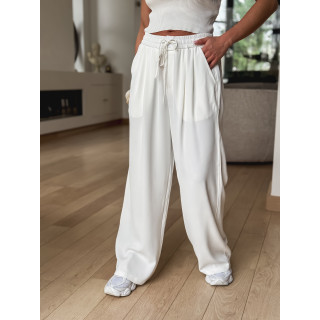 Pantalon fluide Emy - Blanc