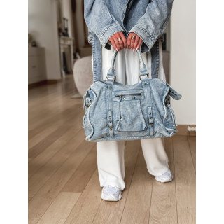 Sac en jeans Bess - Bleu clair