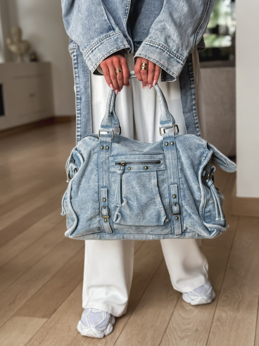 Sac en jeans Bess - Bleu clair