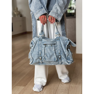 Sac en jeans Bess - Bleu clair