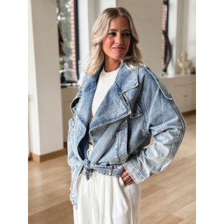 Veste en jeans Eileen - Bleu