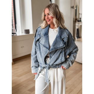 Veste en jeans Eileen - Bleu