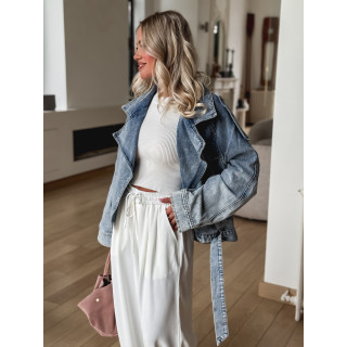 Veste en jeans Eileen - Bleu