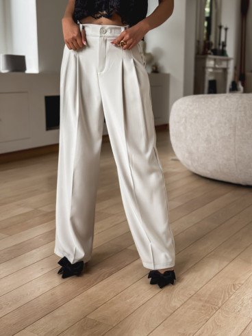 Pantalon Luccia - Greige