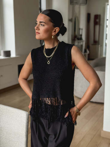 Blouse Frida - Noir