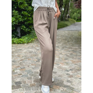 Pantalon fluide Emy - Taupe