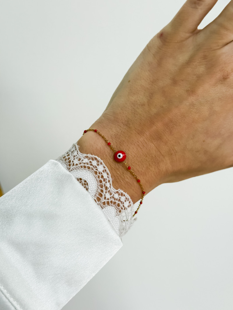 Bracelet Lisao - Rouge