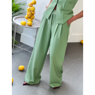 Pantalon Alexane - Vert sauge