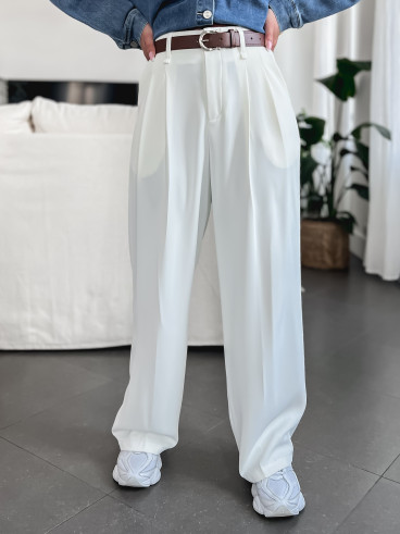 Pantalon Milane - Blanc