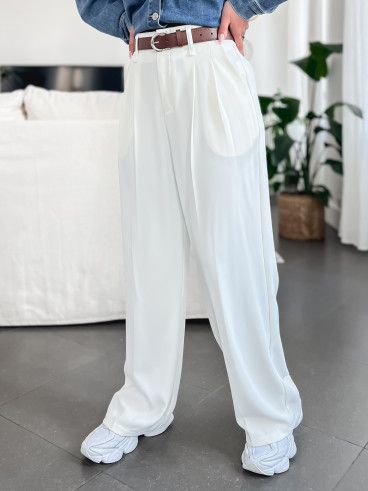 Pantalon Milane - Blanc