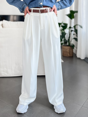 Pantalon Milane - Blanc