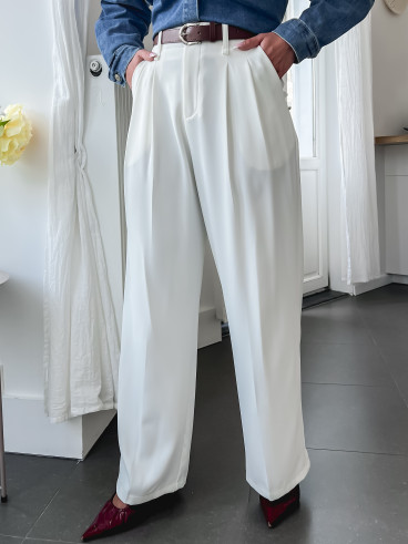 Pantalon Milane - Blanc