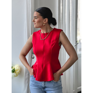 Blouse Mariella - Rouge