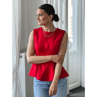 Blouse Mariella - Rouge