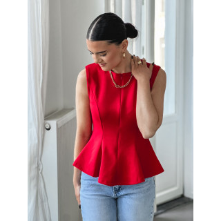 Blouse Mariella - Rouge