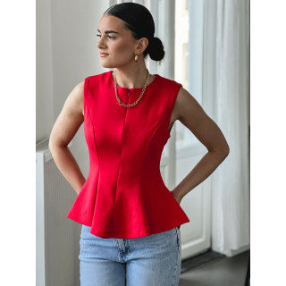 Blouse Mariella - Rouge