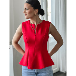 Blouse Mariella - Rouge